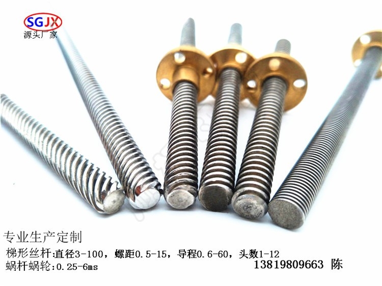 T81-2-3-4-5-6-7-8-9-10-11-12頭（tóu） 左右旋一體 多頭梯形絲杆 T形（xíng）螺紋