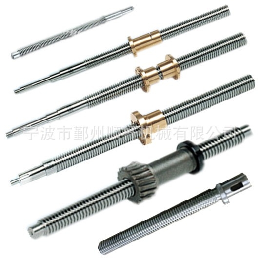 數控梯形絲杠T22 T8 T10 T20 8Mm 8Mm14Mm 16Mm 20Mm 32Mm 400Mm 1000mm帶螺母梯（tī）形絲杆